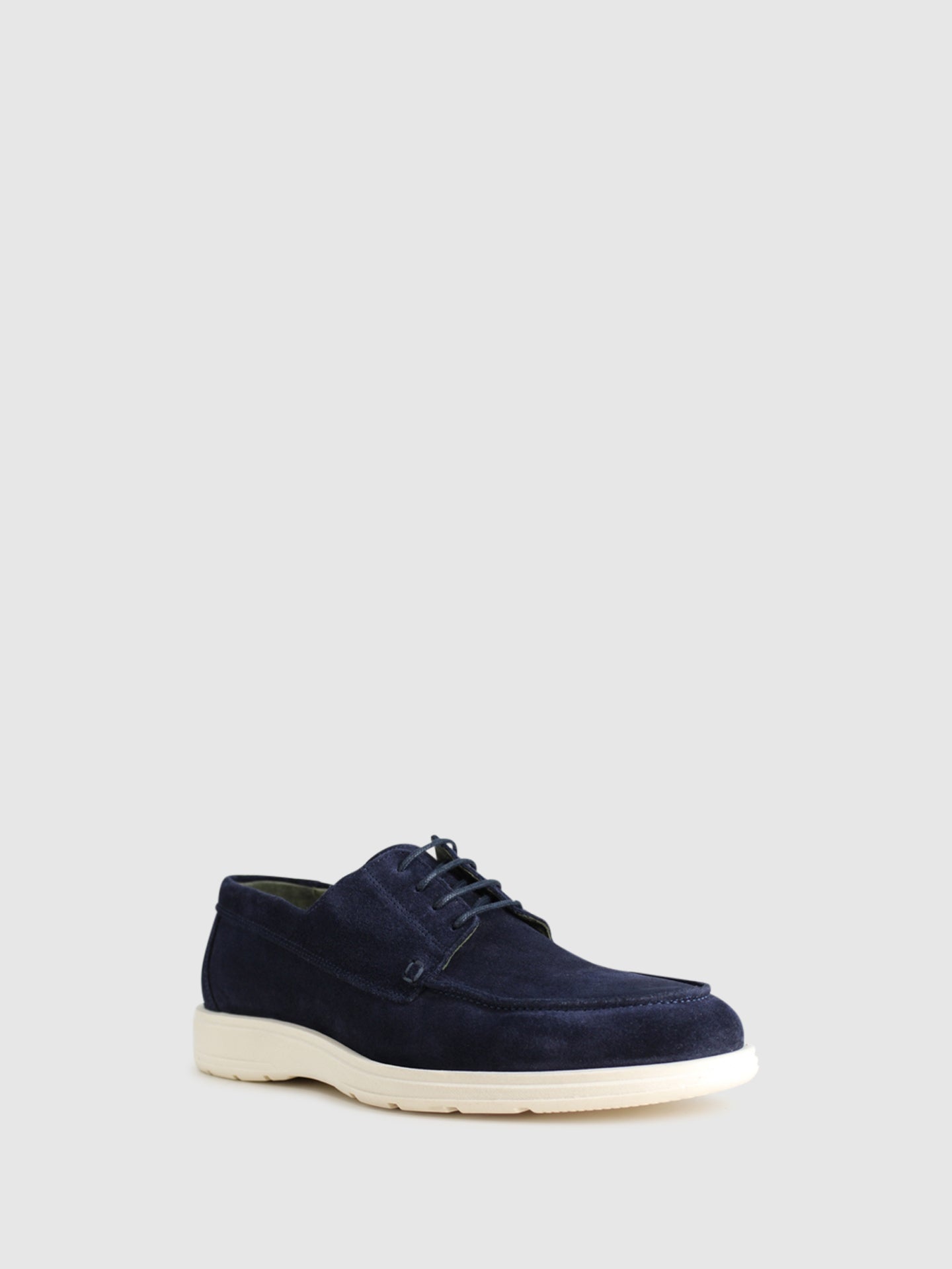 Boldano Sapatos com Atacadores em Azul Marinho